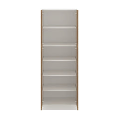 Modernform Cabinet Walnut 30" W X 84" H X 24" D Double Door Tall Pantry Cabinet