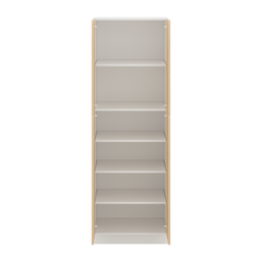Modernform Cabinet Natural Oak 30" W X 90" H X 24" D Double Door Tall Pantry Cabinet