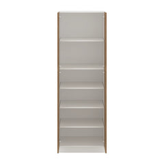 Modernform Cabinet Walnut 30" W X 90" H X 24" D Double Door Tall Pantry Cabinet