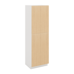 Modernform Cabinet Natural Oak 30" W X 96" H X 24" D Double Door Tall Pantry Cabinet