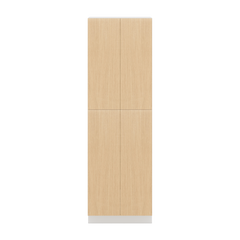 Modernform Cabinet Natural Oak 30" W X 96" H X 24" D Double Door Tall Pantry Cabinet