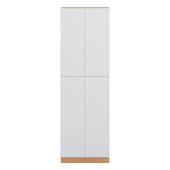 Modernform Cabinet Matte White 30" W X 96" H X 24" D Double Door Tall Pantry Cabinet