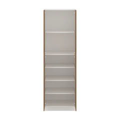 Modernform Cabinet Walnut 30" W X 96" H X 24" D Double Door Tall Pantry Cabinet