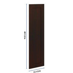 J&K Java Coffee S1 Dummy Lower Door Panel 13 1/2" W x 49 1/2" H