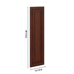 J&K Mahogany J5 Dummy Lower Door Panel 13 1/2" W x 49 1/2" H