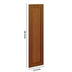 J&K Mocha Glazed K10 Dummy Lower Door Panel 13 1/2" W x 49 1/2" H