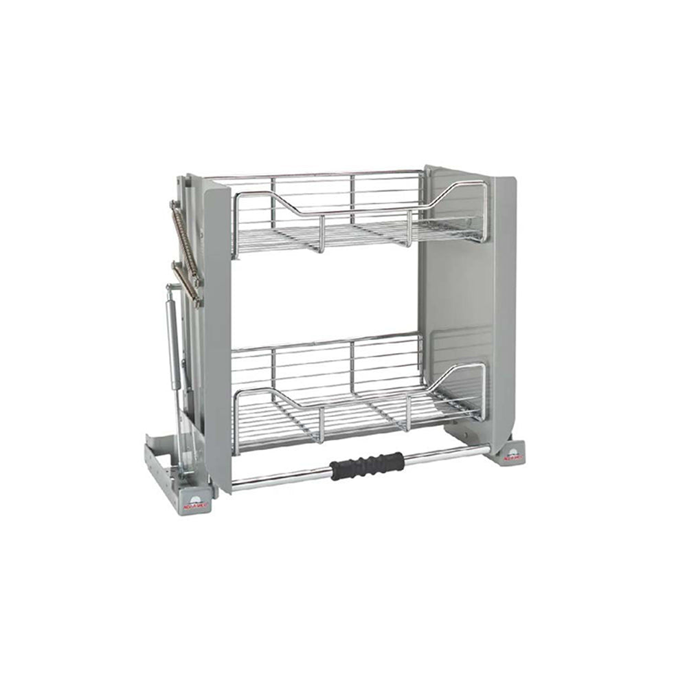 Fabuwood Illume Catalina Grigio Gloss 36" W Pull Down Shelf