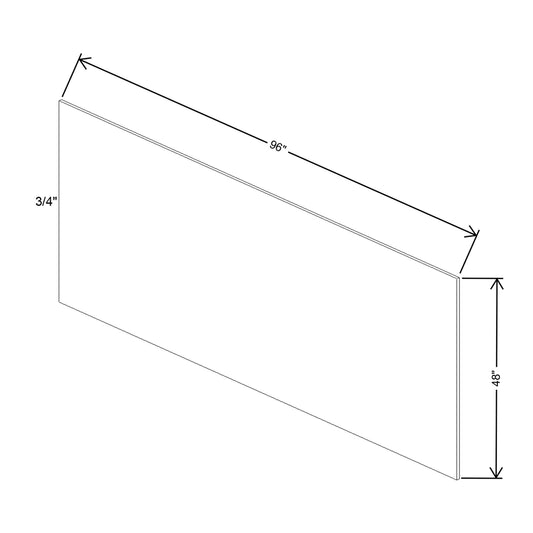 Fabuwood Value Premium Hallmark Frost Plywood 48"W X 96'H X 3/4"Thick