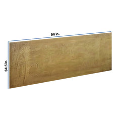 Modernform Cabinet Natural Shaker 1/4" W X 34 1/2" H X 96" D Tall Back Panels