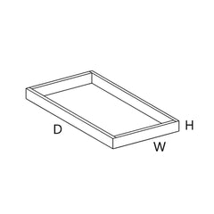 Wolf Classic Dartmouth Bayside Paint Install One 24"D Pull Out Shelf