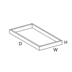 Wolf Classic Hanover White Paint Install One Pull Out Shelf w/SC-Top Section