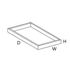 Wolf Classic Dartmouth White Paint Install One Pull Out Shelf w/ SC