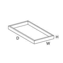 Wolf Classic Dartmouth 5-Piece Hazelnut Stain Install One Pull Out Shelf w/SC-Top Section