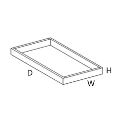 Wolf Classic Dartmouth 5-piece White Paint Install One 24"D Pull Out Shelf w/SC