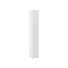 CNC Luxor 5-Piece White 5" W X 34 1/2" H Large Post