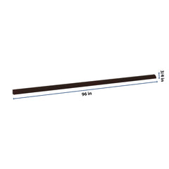 J&K Java Coffee S1 96" W Quarter Round Molding