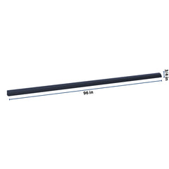 J&K Naval B7 96" W Quarter Round Molding