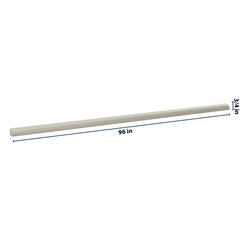 J&K Pebble B6 96" W Quarter Round Molding