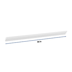 CNC Luxor 5-Piece White 96" W X 3 1/8" H X 2 1/8" D Royal Crown Molding