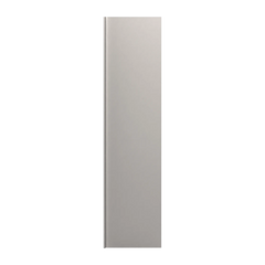 CNC Luxor 5-Piece Misty Grey 1 1/2" W X 96" H X 24" D Refrigerator End Panel