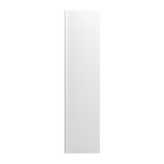 CNC Luxor 5-Piece White 1 1/2" W X 96" H X 24" D Refrigerator End Panel