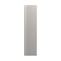 CNC Luxor 5-Piece Misty Grey 3" W X 96" H X 24" D Refrigerator End Panel