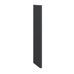 Modernform Cabinet Onyx Black Shaker 3" W X 96" H X 24" D Refrigerator End Panel