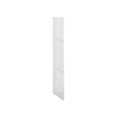 Modernform Cabinet Gloss White 3/4" W X 84" H X 25" D Refrigerator End Panel