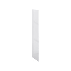 Modernform Cabinet Gloss White 3/4" W X 90" H X 25" D Refrigerator End Panel
