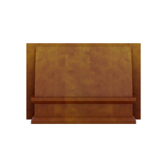 J&K Mocha Glazed K10 Range Wood Hood 36" W x 24" H