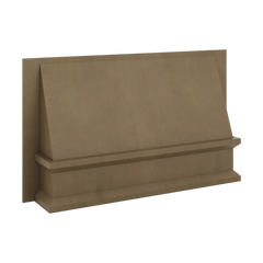 J&K Hazel H8 Range Wood Hood 42" W x 24" H