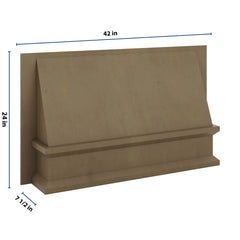 J&K Hazel H8 Range Wood Hood 42" W x 24" H