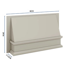 J&K Pebble B6 Range Wood Hood 42" W x 24" H