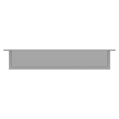 J&K Castle Grey S5 Range Wood Hood 42" W x 24" H