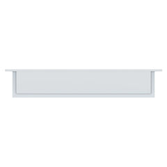 J&K White Shaker S8 Range Wood Hood 42" W x 24" H