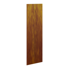 J&K Mocha Glazed K10 Refrigerator Panel 3/4" W x 90" H x 27" D