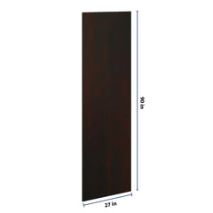 J&K Espresso K8 Refrigerator Panel 3/4" W x 90" H x 27" D