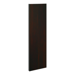 J&K Espresso K8 Refrigerator Panel w/Return Filler 3" W x 90" H x 27" D