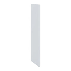 J&K White Shaker S8 Refrigerator Panel w/Return Filler 3" W x 90" H x 27" D
