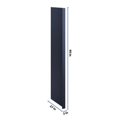 J&K Naval B7 Refrigerator Panel w/Return Filler 3" W x 90" H x 27" D