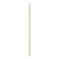 J&K Pearl Glazed H9 Refrigerator Panel w/Return Filler 3" W x 90" H x 27" D