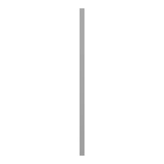 J&K Castle Grey S5 Refrigerator Panel 3/4" W x 90" H x 27" D