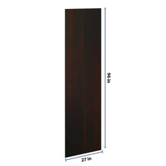 J&K Espresso K8 Refrigerator Panel 3/4" W x 96" H x 27" D