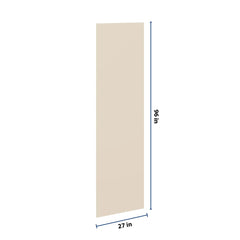 J&K Pearl Glazed H9 Refrigerator Panel 3/4" W x 96" H x 27" D