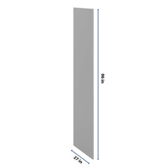 J&K Castle Grey S5 Refrigerator Panel 3/4" W x 96" H x 27" D