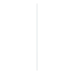 J&K White Shaker S8 Refrigerator Panel 3/4" W x 96" H x 27" D