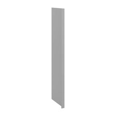 J&K Castle Grey S5 Refrigerator Panel w/Return Filler 3" W x 96" H x 27" D
