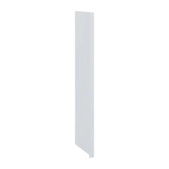 J&K White Shaker S8 Refrigerator Panel w/Return Filler 3" W x 96" H x 27" D
