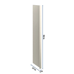 J&K Pebble B6 Refrigerator Panel w/Return Filler 3" W x 96" H x 27" D