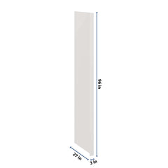 J&K Pure B5 Refrigerator Panel w/Return Filler 3" W x 96" H x 27" D